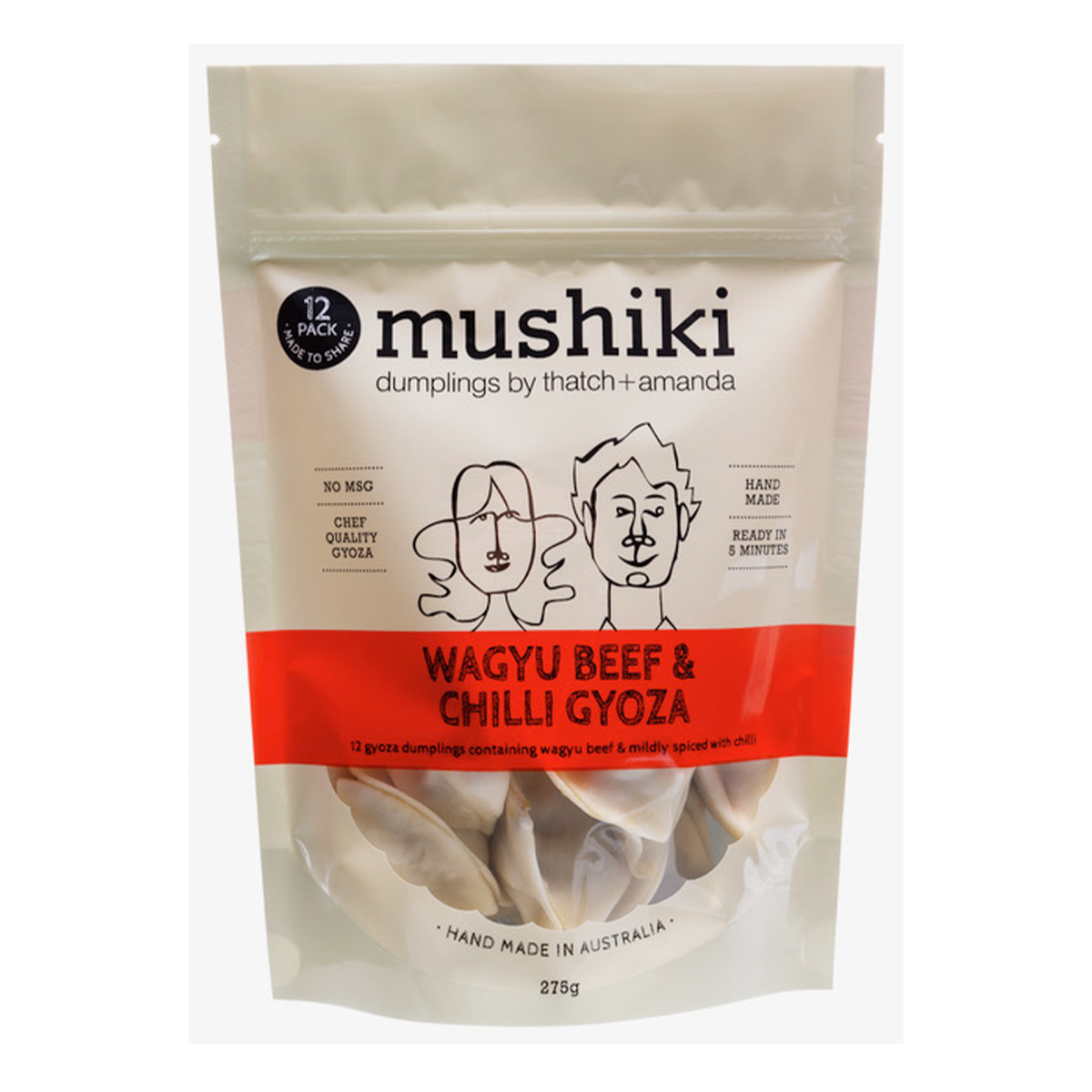 Mushiki Wagyu Beef and Chilli Gyoza 275g