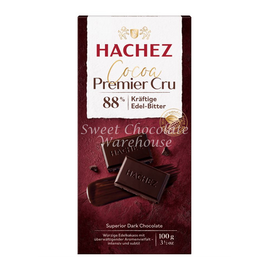 Hachez Premier Cru 88% Dark Chocolate Bar 100g