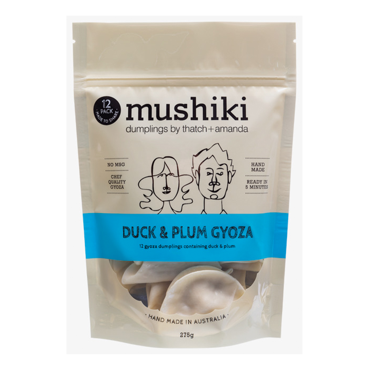 Mushiki Duck and Plum Gyoza 275g