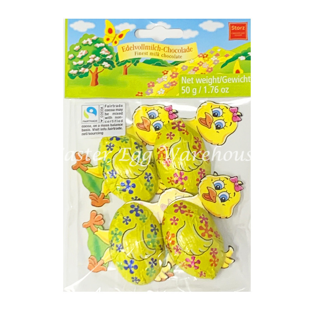 Storz Chocolate Chicken Bunny 50g
