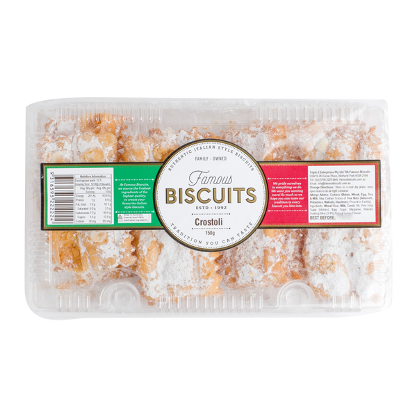 Famous Biscuits Crostoli 150g