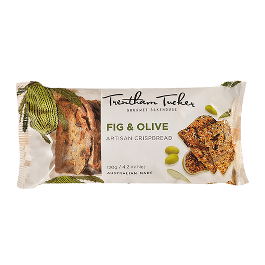 Trentham Tucker Fig and Olive Crispbread 120g
