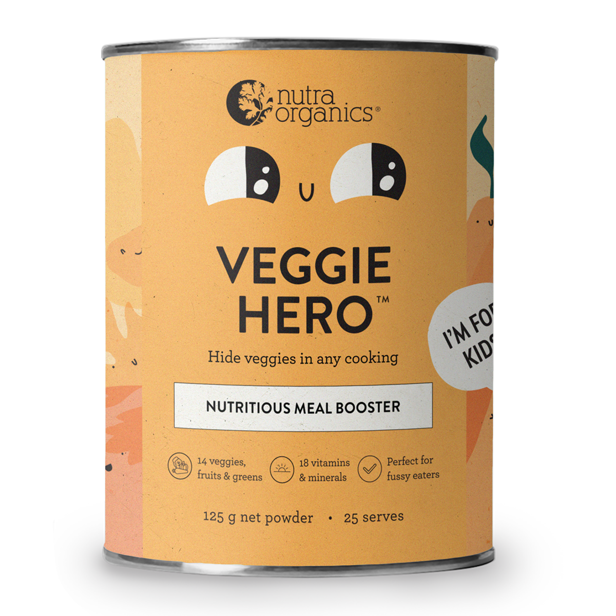 Nutra Powder Nutra Organics Veggie hero 125g – Harris Farm Markets