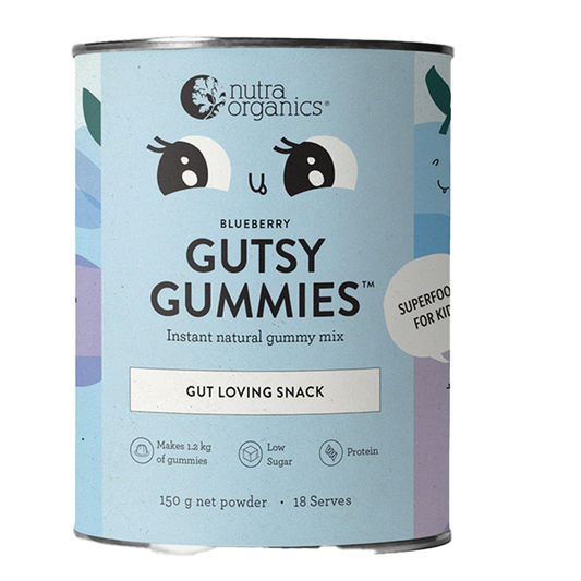 Nutra Organics Blueberries Gutsy Gummies 150g