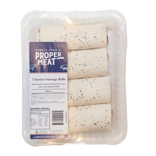 Harris Farm's Proper Meat Chorizo Rolls 280-360g
