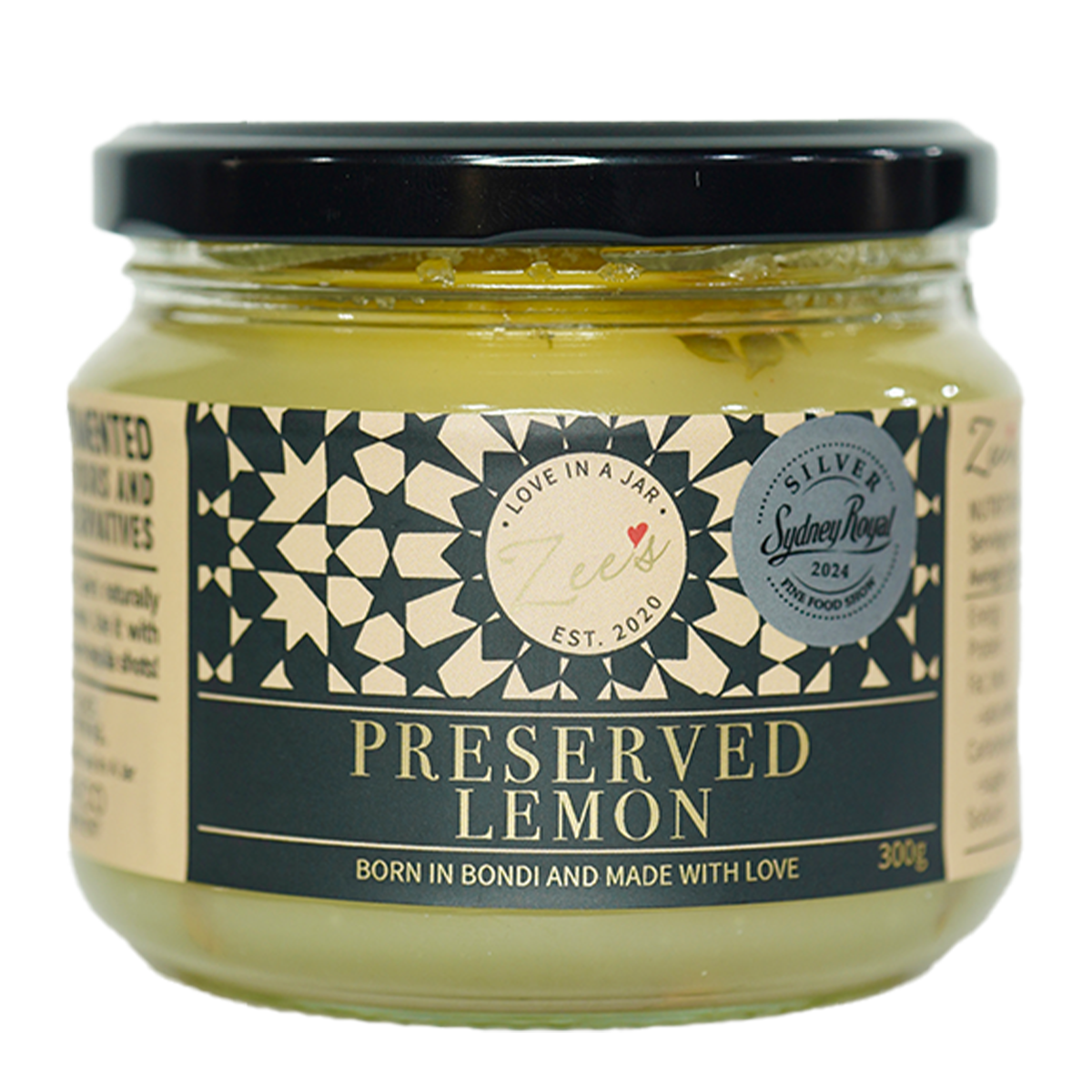 Zee's Love In a Jar Preserved Lemon 300g