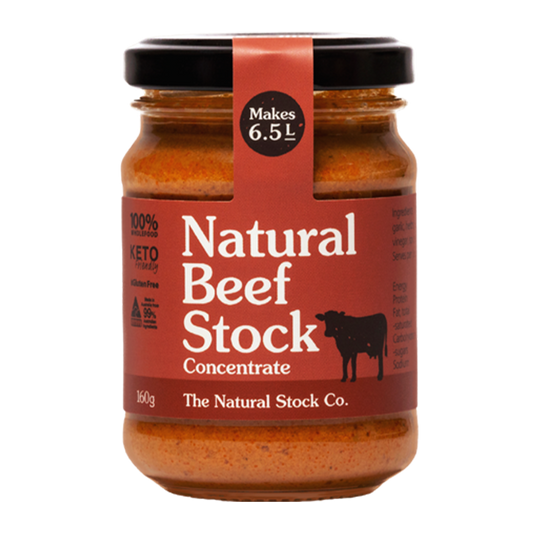 The Natural Stock Co. Natural Beef Stock Concentrate 160g