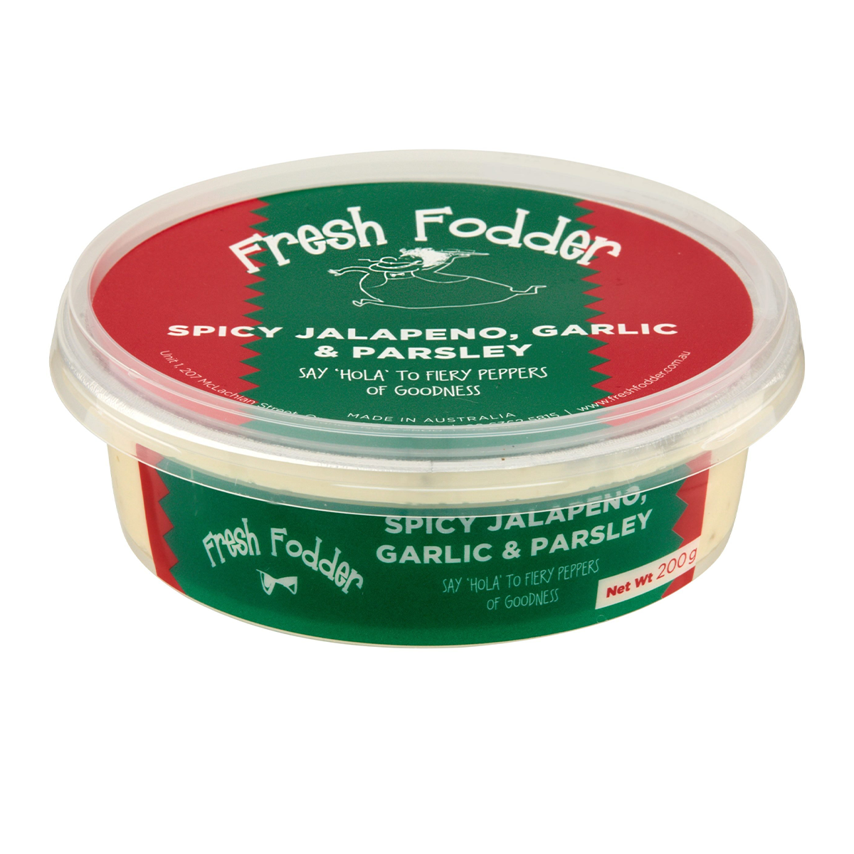 Fresh Fodder Spicy Jalapeno, Garlic and Parsley 200g