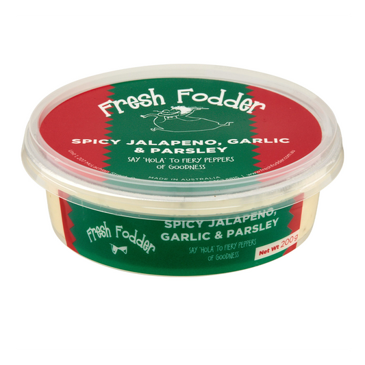 Fresh Fodder Spicy Jalapeno, Garlic and Parsley 200g