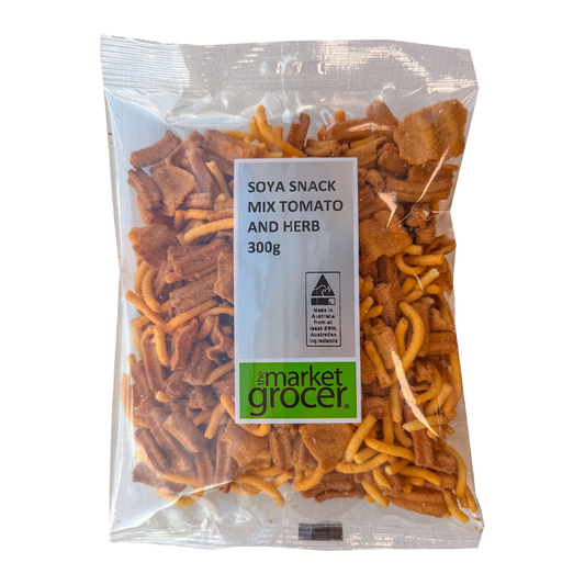 The Market Grocer Soya Snack Mix Tomato Herb 300g