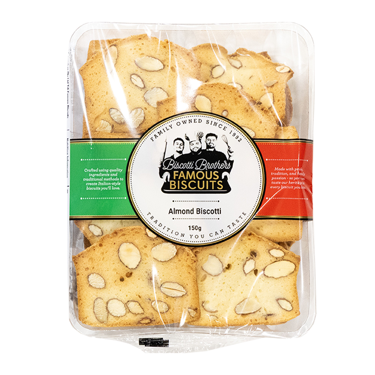 Famous Biscuits Almond Biscotti 150g