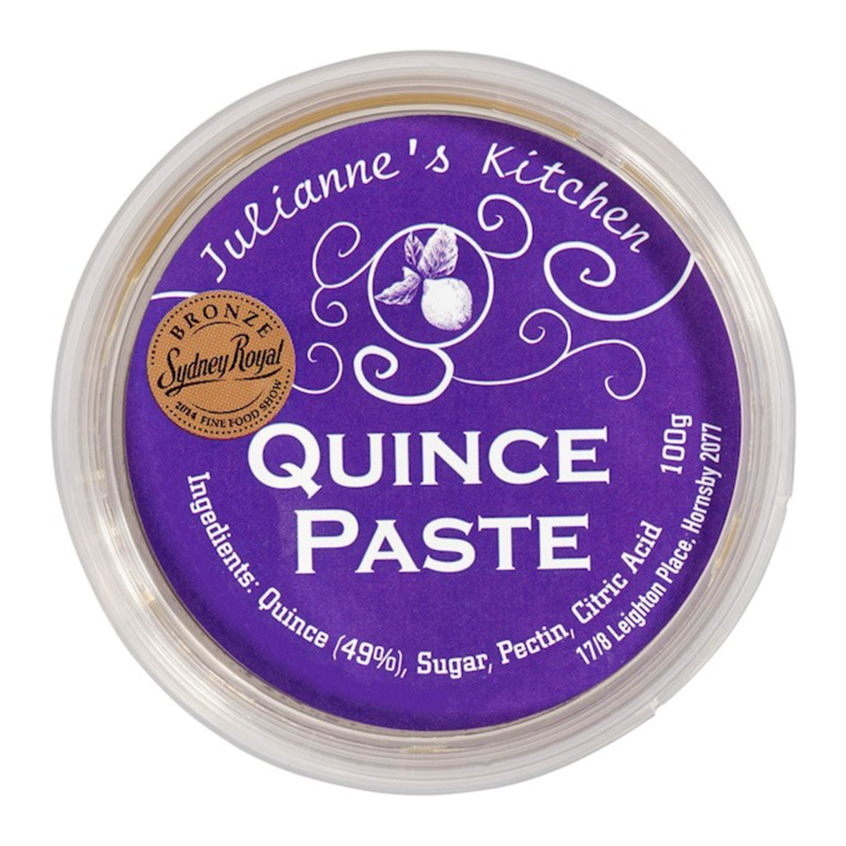 Julianne's Kitchen Quince Paste 100g