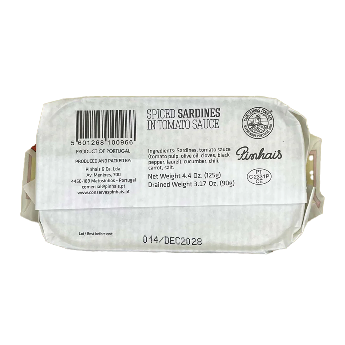 Nuri Spiced Sardines in Tomato Sauce 125g