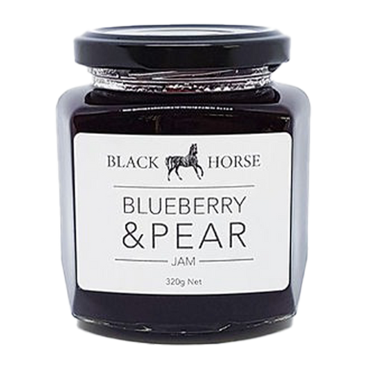 Black Horse Blueberry and Pear Jam 320g