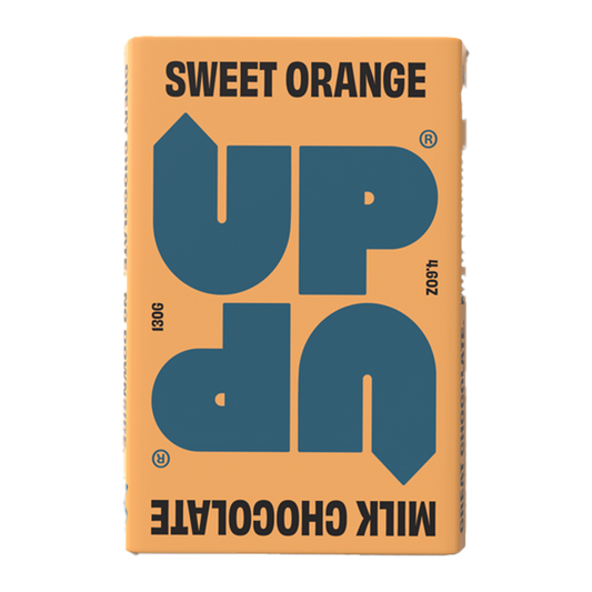 Up Up Milk Chocolate Bar Orange 130g