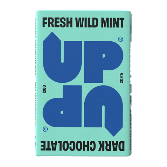 Up Up Dark Chocolate Bar Mint 130g