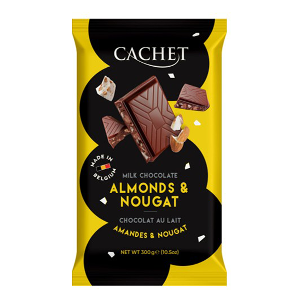 Cachete Food Cachet Milk Chocolate Almonds & Nougat Block 300g – Harris Farm Markets