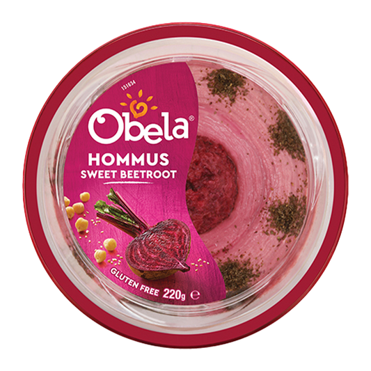 Obela Hommus Beetroot 220g