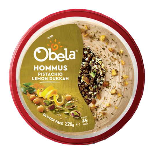 Obela Hommus Pistachio Lemon Dukkah 220g