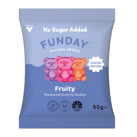 Funday Natural Sweets Fruity Gummy Koalas 50g