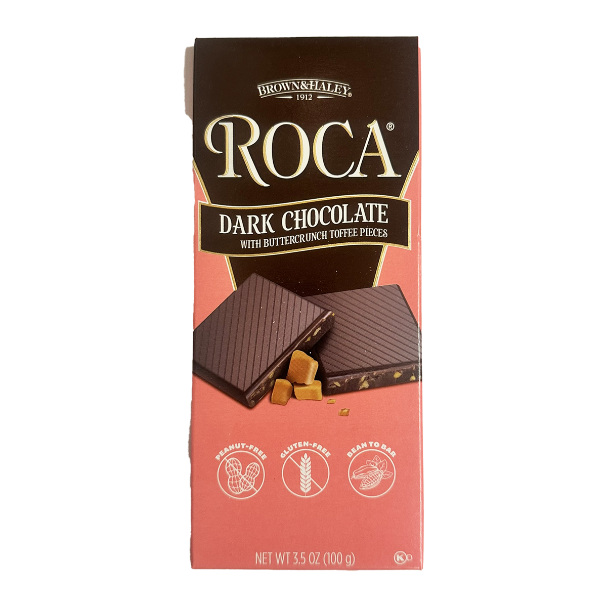 Brown & Hayl Roca Almond & Dark Chocolate Bar 100g