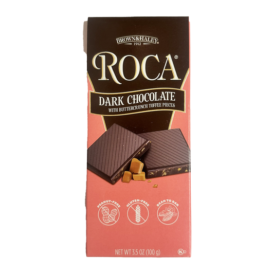 Brown & Hayl Roca Almond & Dark Chocolate Bar 100g