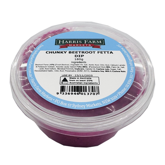 Harris Farm Chunky Beetroot Fetta Dip 180g