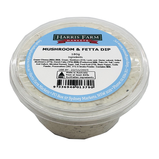 Harris Farm Mushroom & Fetta Dip 180g