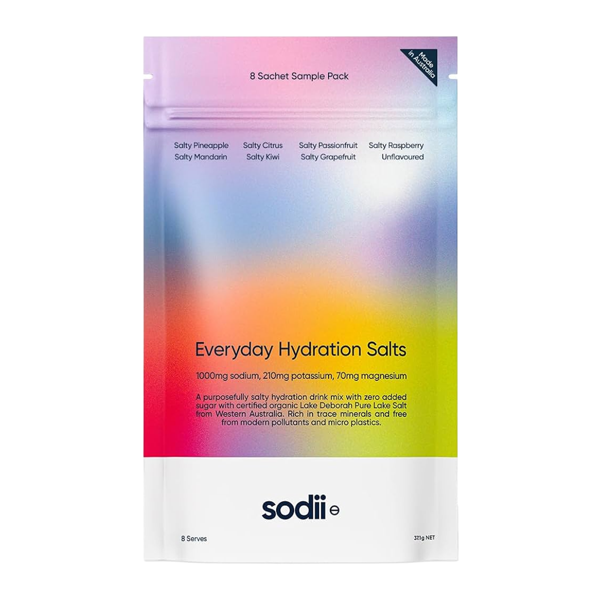 Sodii Everyday Hydration Salts x8 48g