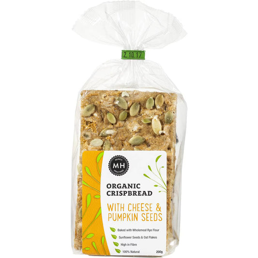 Munch Healthier Cheese & Pumpkin Seed Crackers 200g