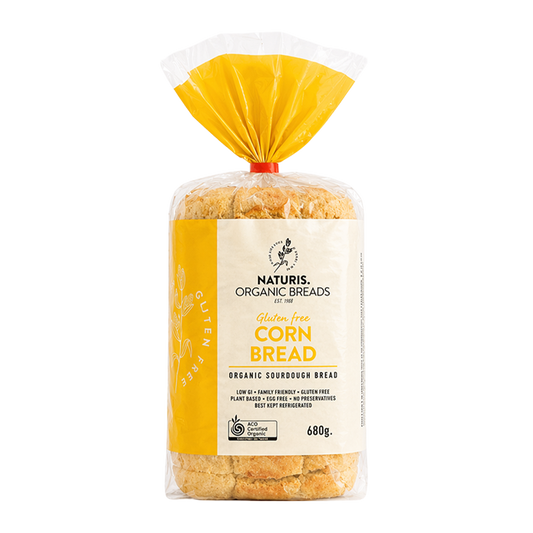 Naturis Organic Breads Gluten Free Corn Bread 680g