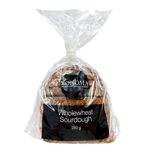 Sonoma Wholewheat Sourdough Half Loaf 280g