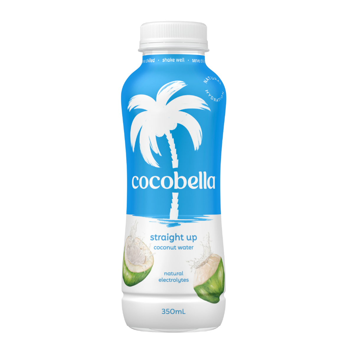 Cocobella Water Straight Up 350ml