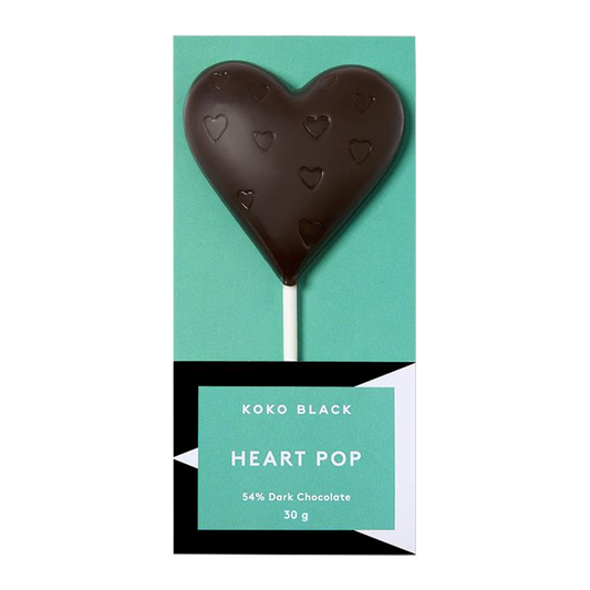 Koko Black Heart Pop Dark Chocolate 30g | Harris Farm Markets Online