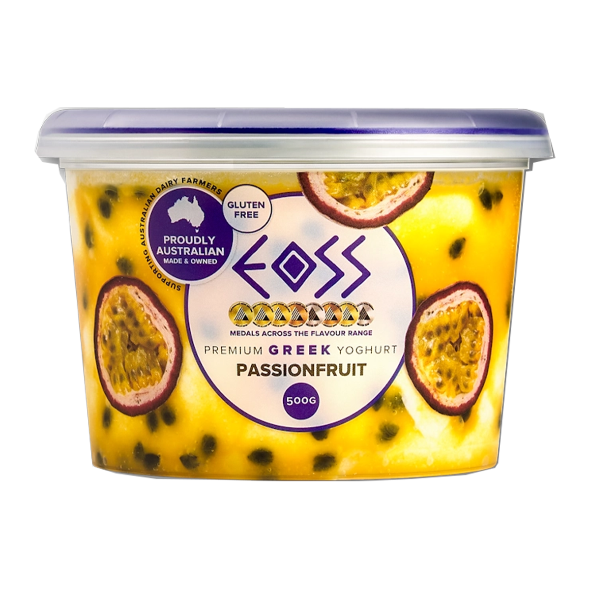 EOSS Greek Yoghurt Passionfruit 500g