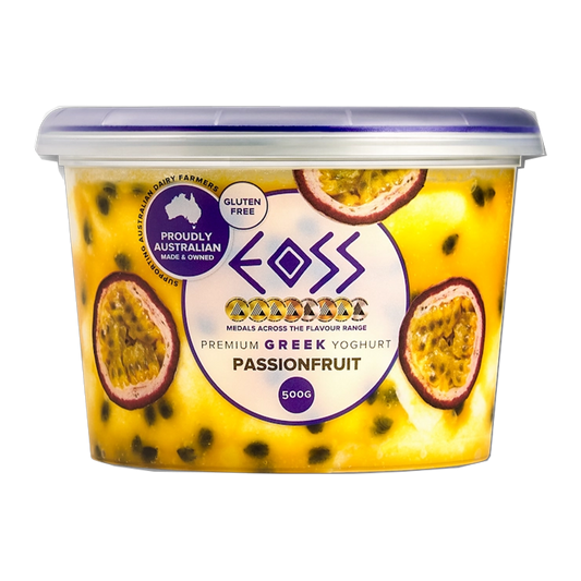 EOSS Greek Yoghurt Passionfruit 500g