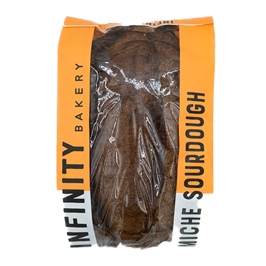 Infinity Bakery Miche Sourdough Bread 670g