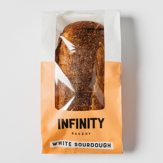 Infinity Bakery White Sourdough Bread 590g