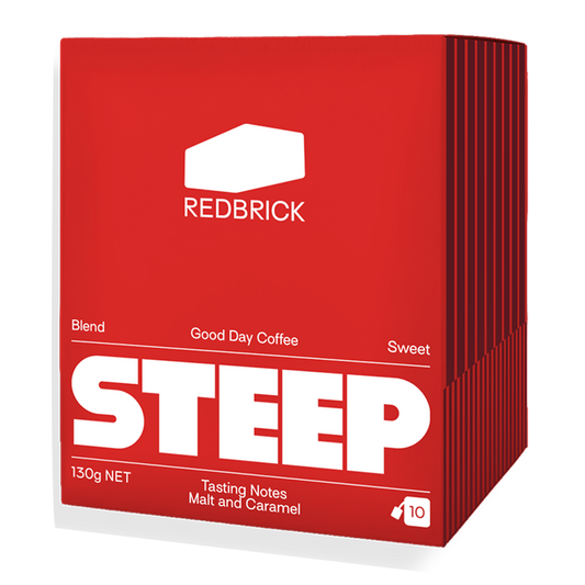 Redbrick Steep Coffee Bags x10 130g