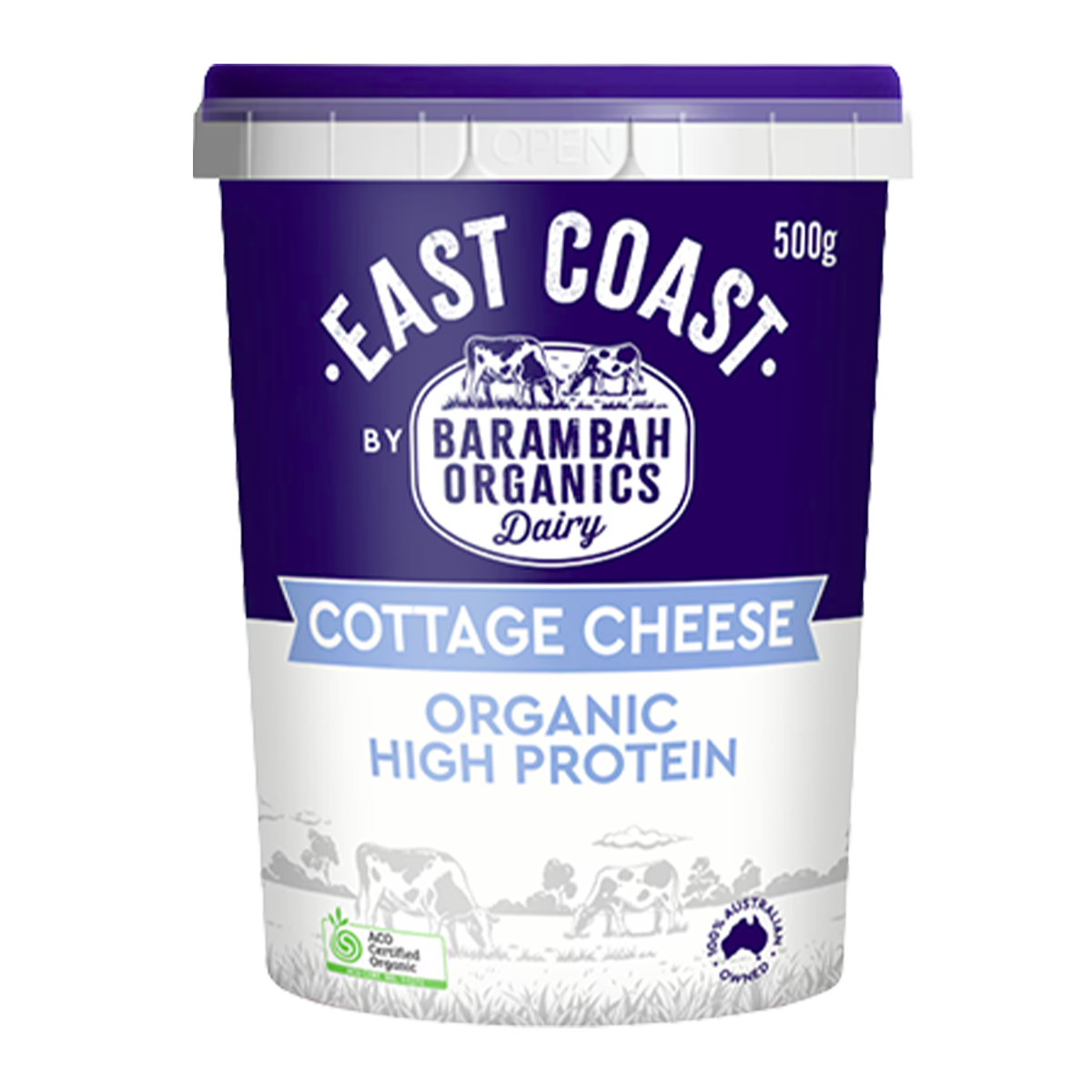 Barambah Organics East Coast Cottage Cheese 500g