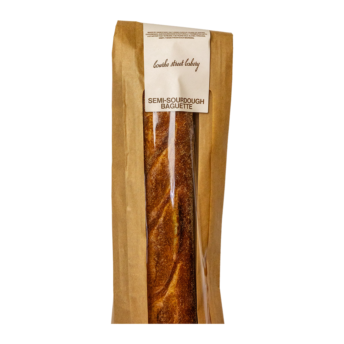 Bourke Street Bakery Semi Sourdough Baguette 350g