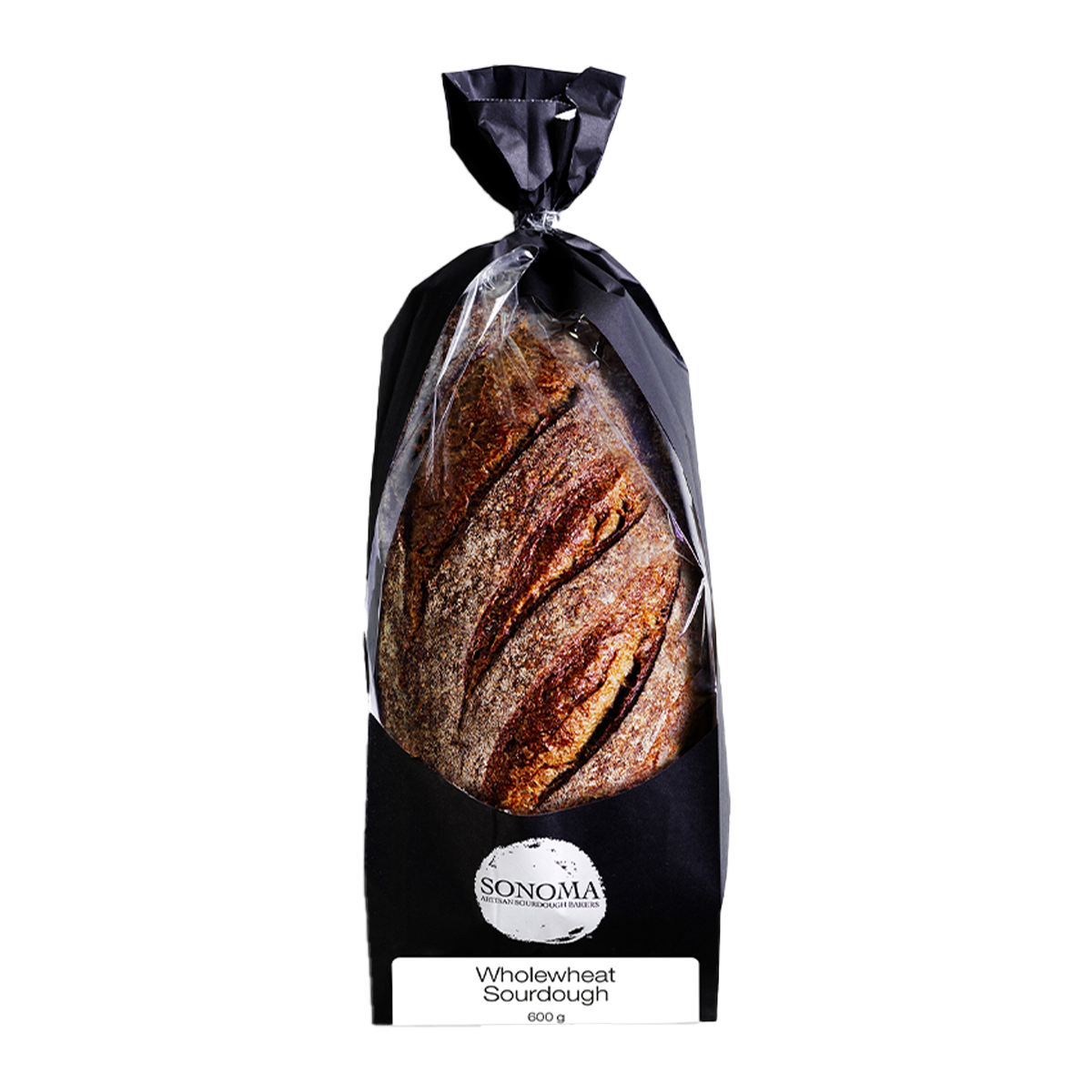 Sonoma Wholewheat Sourdough Loaf 600g