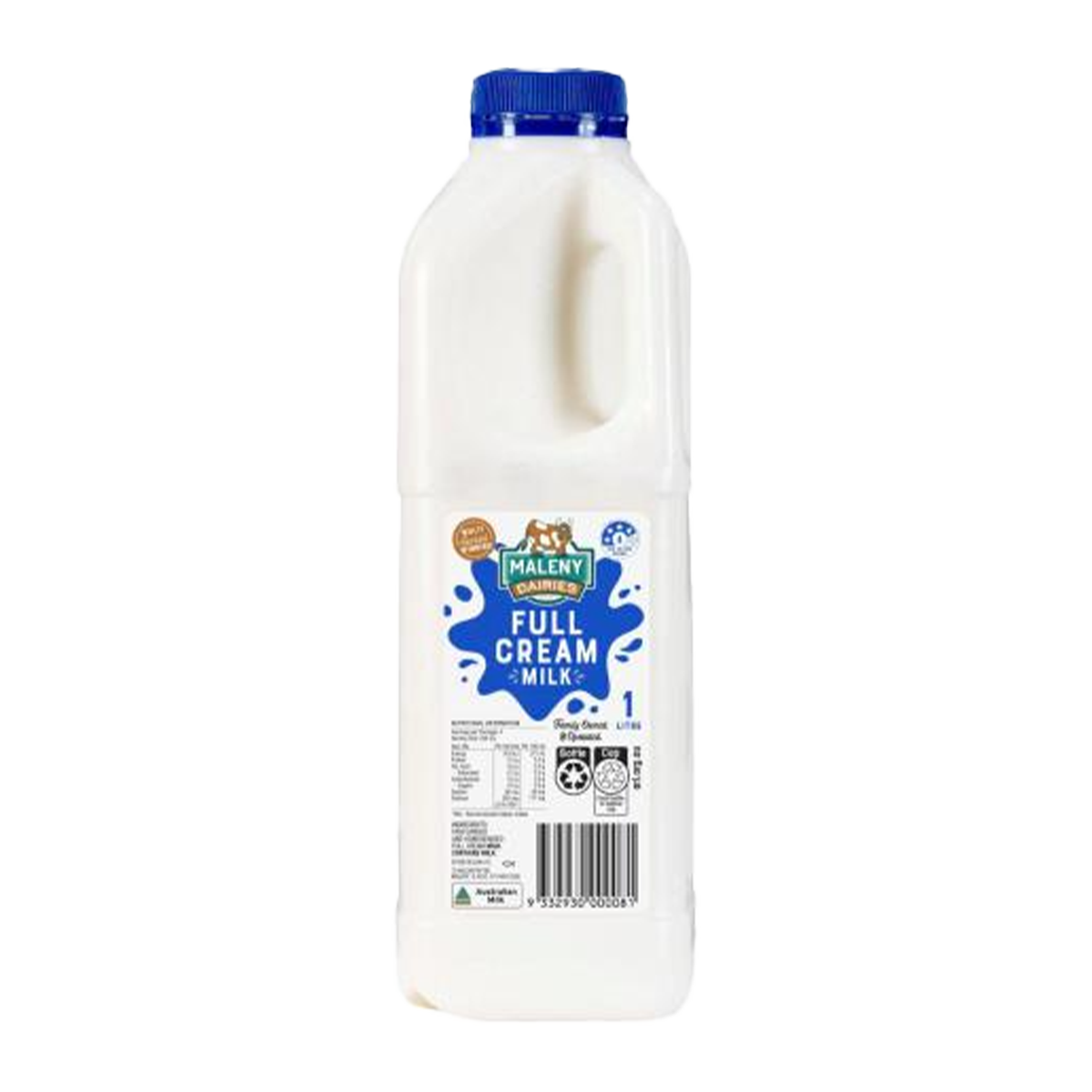 Maleny Dairies Full Cream Milk 1L