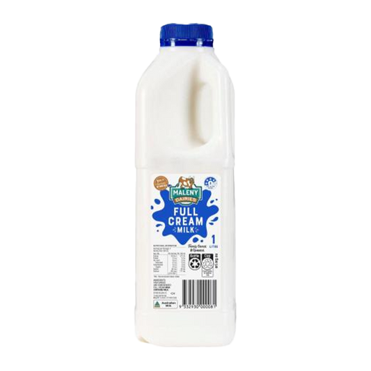 Maleny Dairies Full Cream Milk 1L
