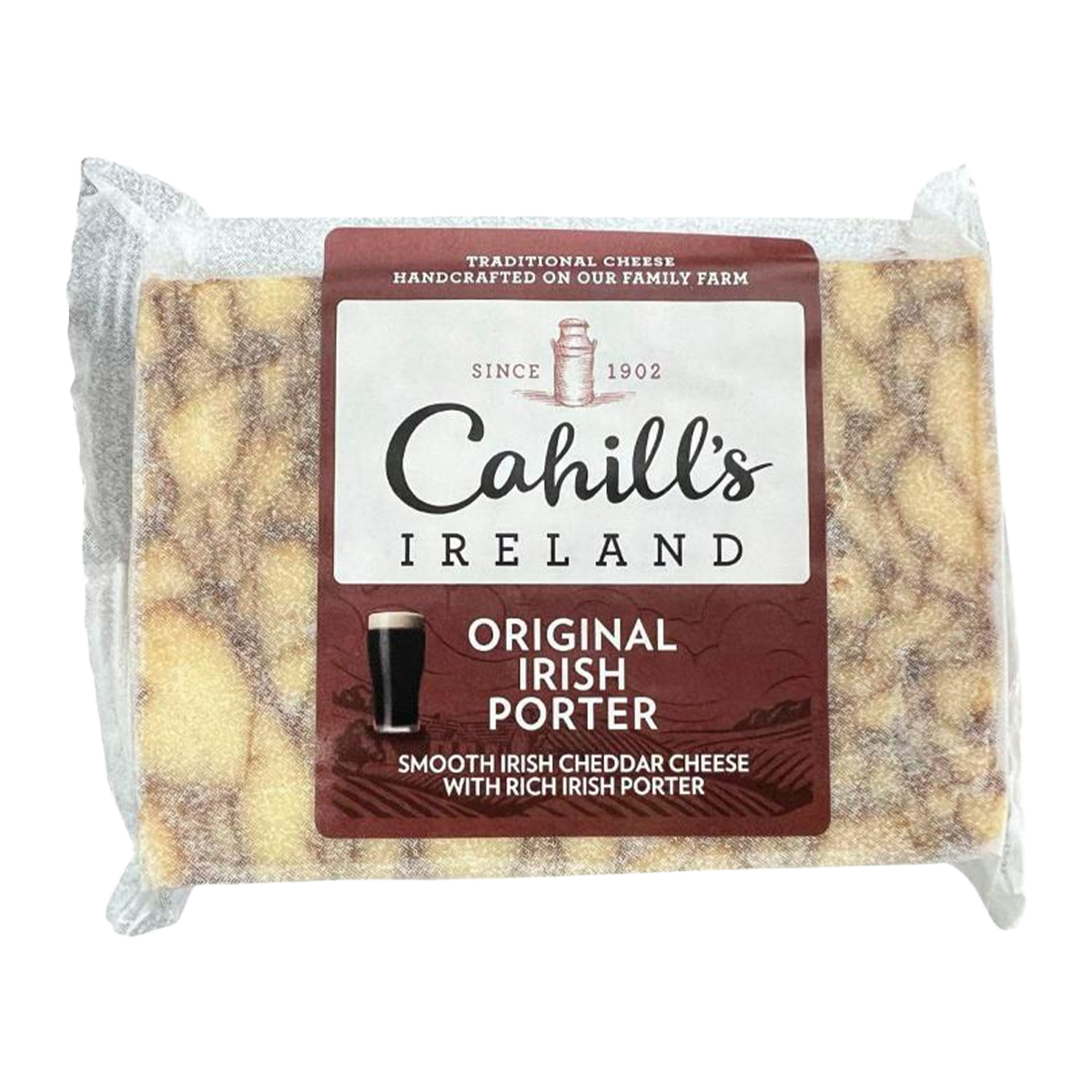 Cahill's Irish Porter Cheddar Cheese 170g