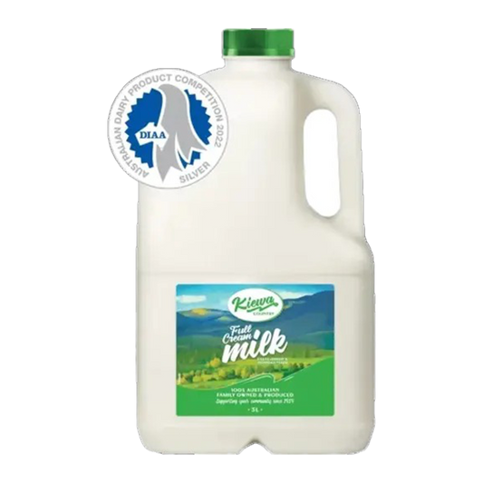 Kiewa Valley Full Cream Milk 3L