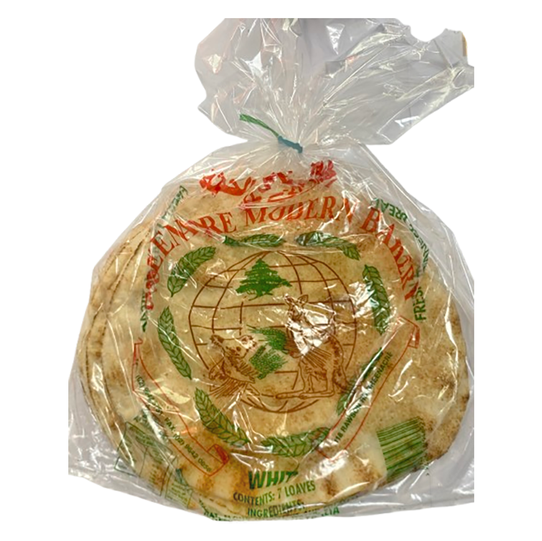 Greenacre Modern Bakery Lebanese White Bread Large 530g