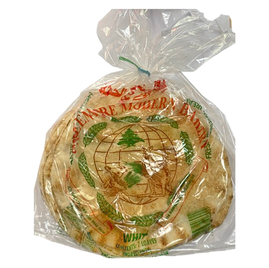 Greenacre Modern Bakery Lebanese White Bread Large 530g