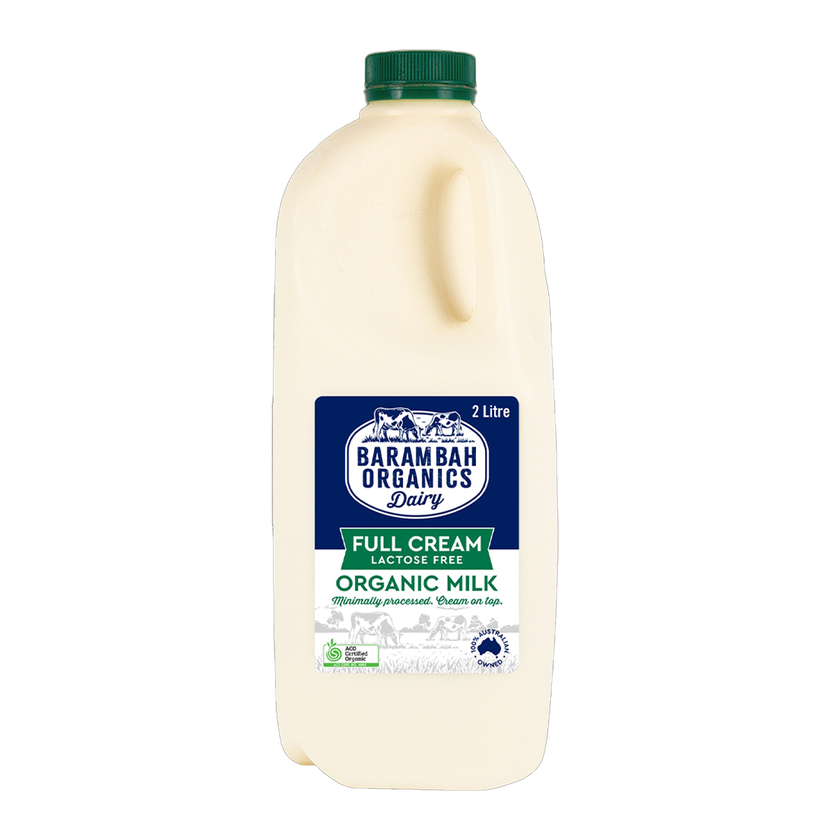 Barambah Organics Lactose Free Milk 2L