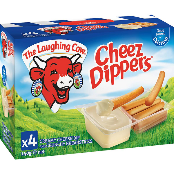The Laughing Cow Cheez Dippers 4pk 140g